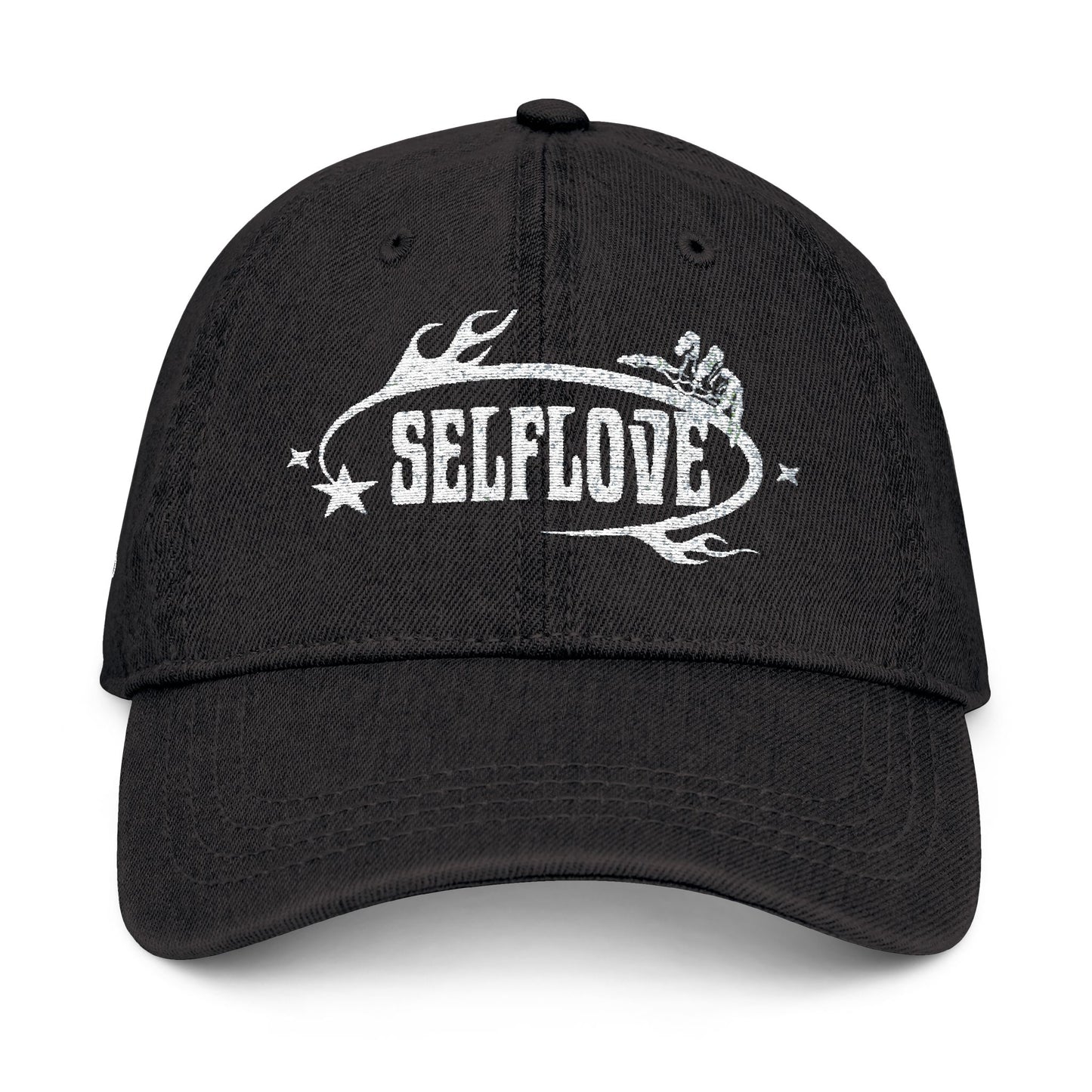 Embroidered Denim Hat - SL