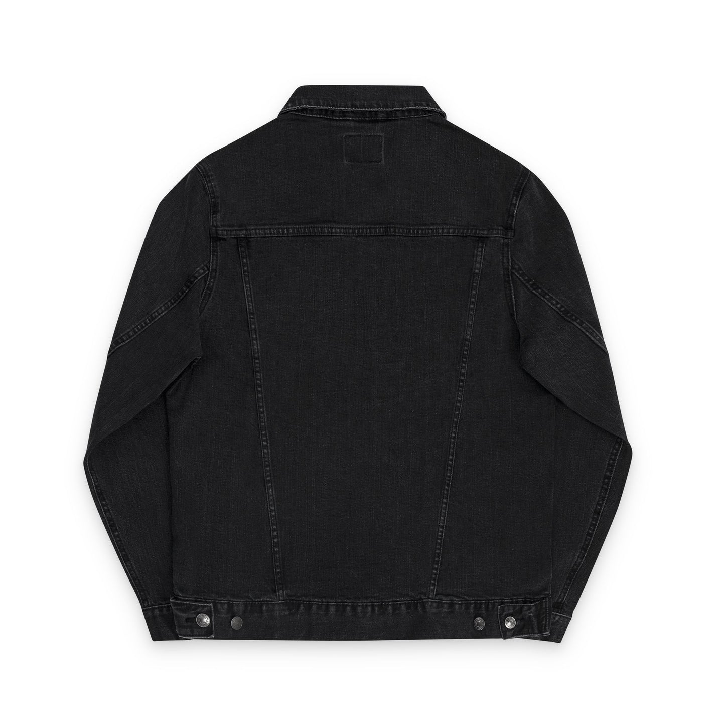 Embroidered Selflove Denim Jacket