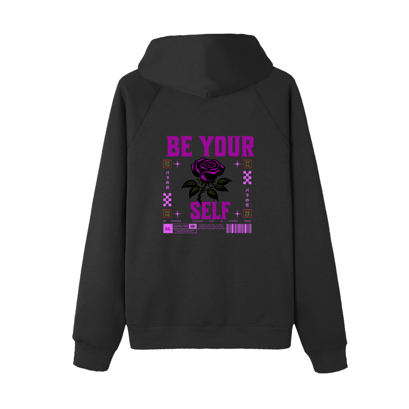 BYS Sleeve Fleece Hoodie