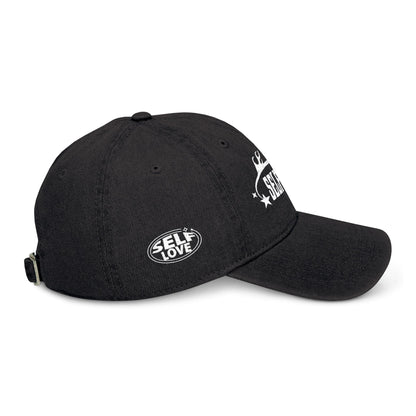 Embroidered Denim Hat - SL
