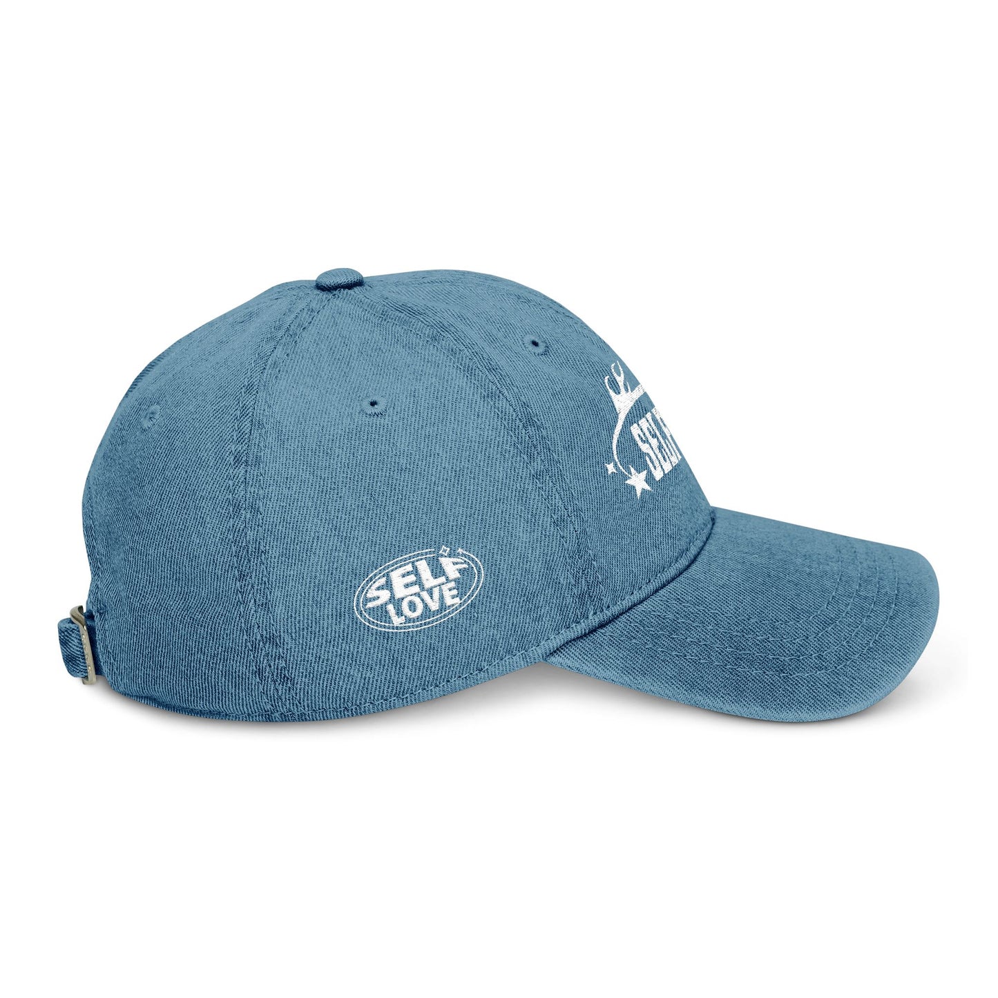 Embroidered Denim Hat - SL