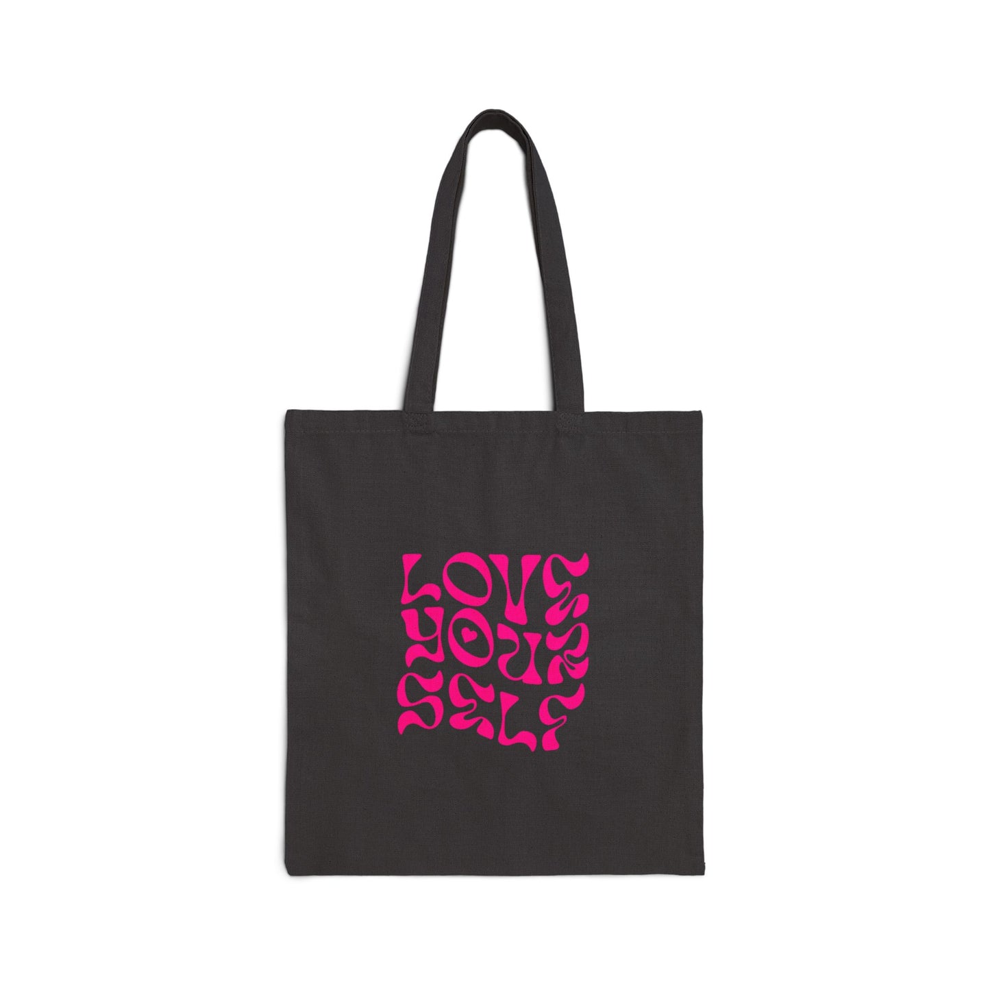 Love Your Self Cotton Canvas Tote Bag - Eco-Friendly, Stylish Carryall