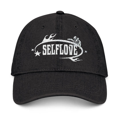 Embroidered Denim Hat - SL