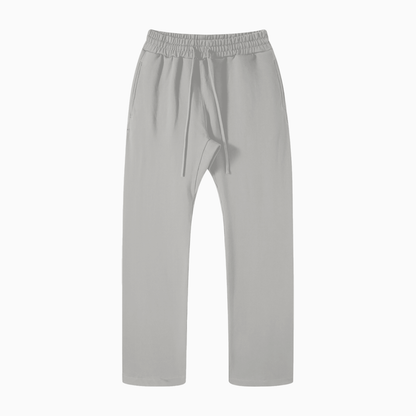 Solid Color Straight Leg Pants