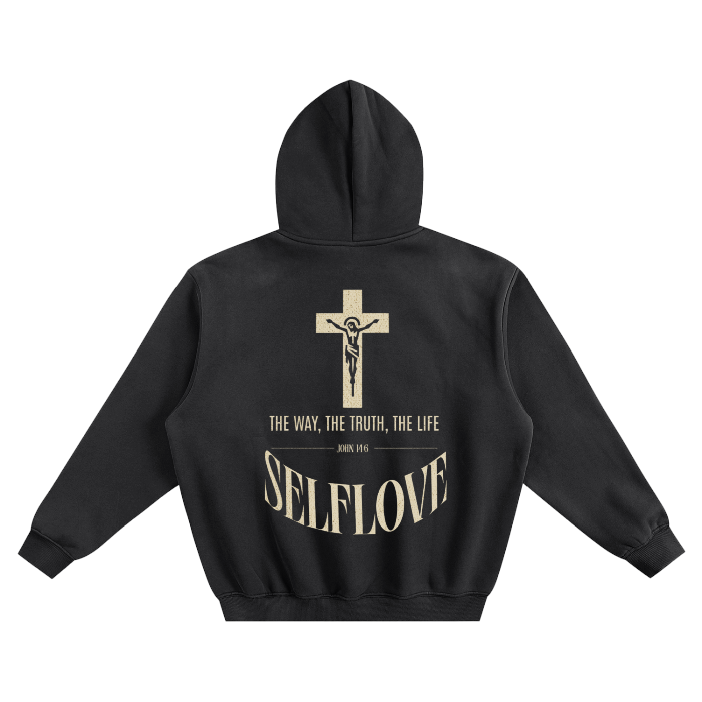 Fleeced Boxy Hoodie