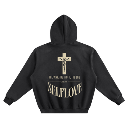 Fleeced Boxy Hoodie