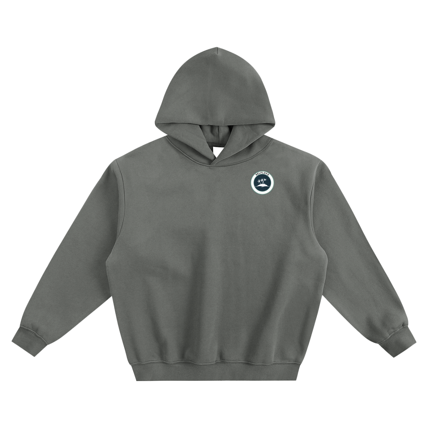 Fleeced Boxy Hoodie