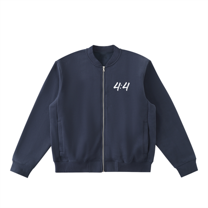 Mathew 4:4 Varsity Jacket