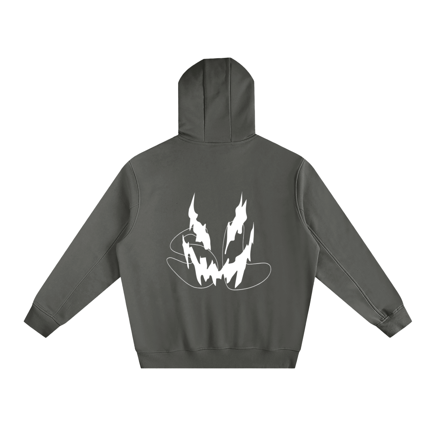 Fleeced High Neck Hoodie
