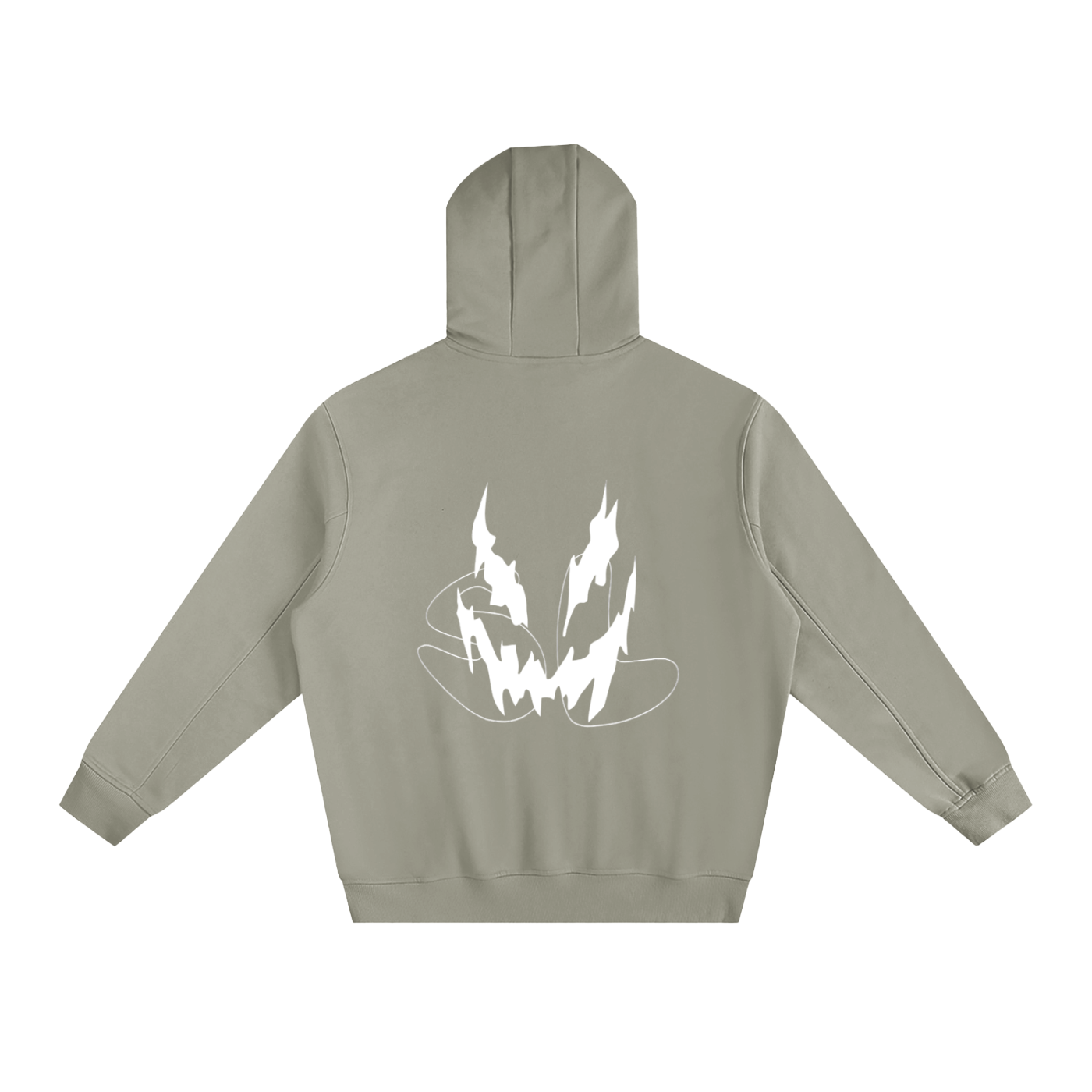 Fleeced High Neck Hoodie