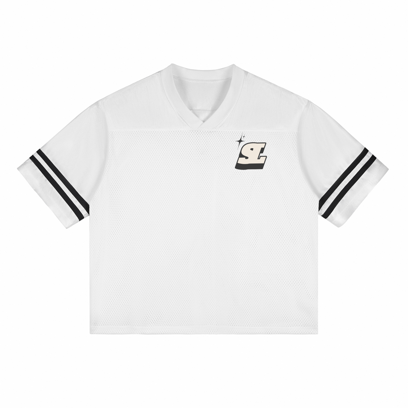 Taped Mesh T-Shirt
