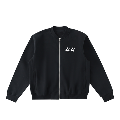 Mathew 4:4 Varsity Jacket