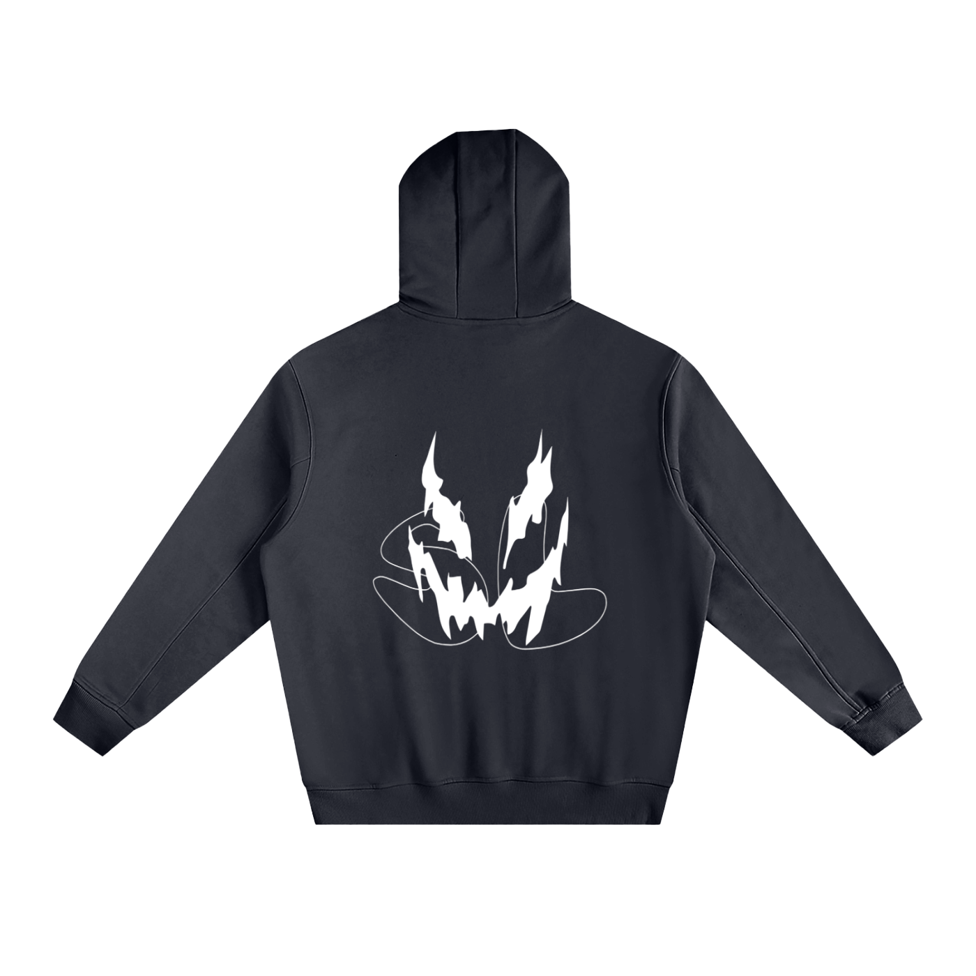 Fleeced High Neck Hoodie