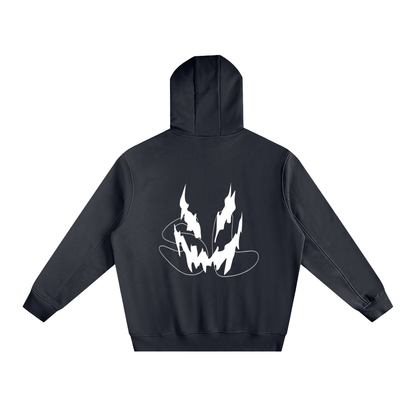 Fleeced High Neck Hoodie