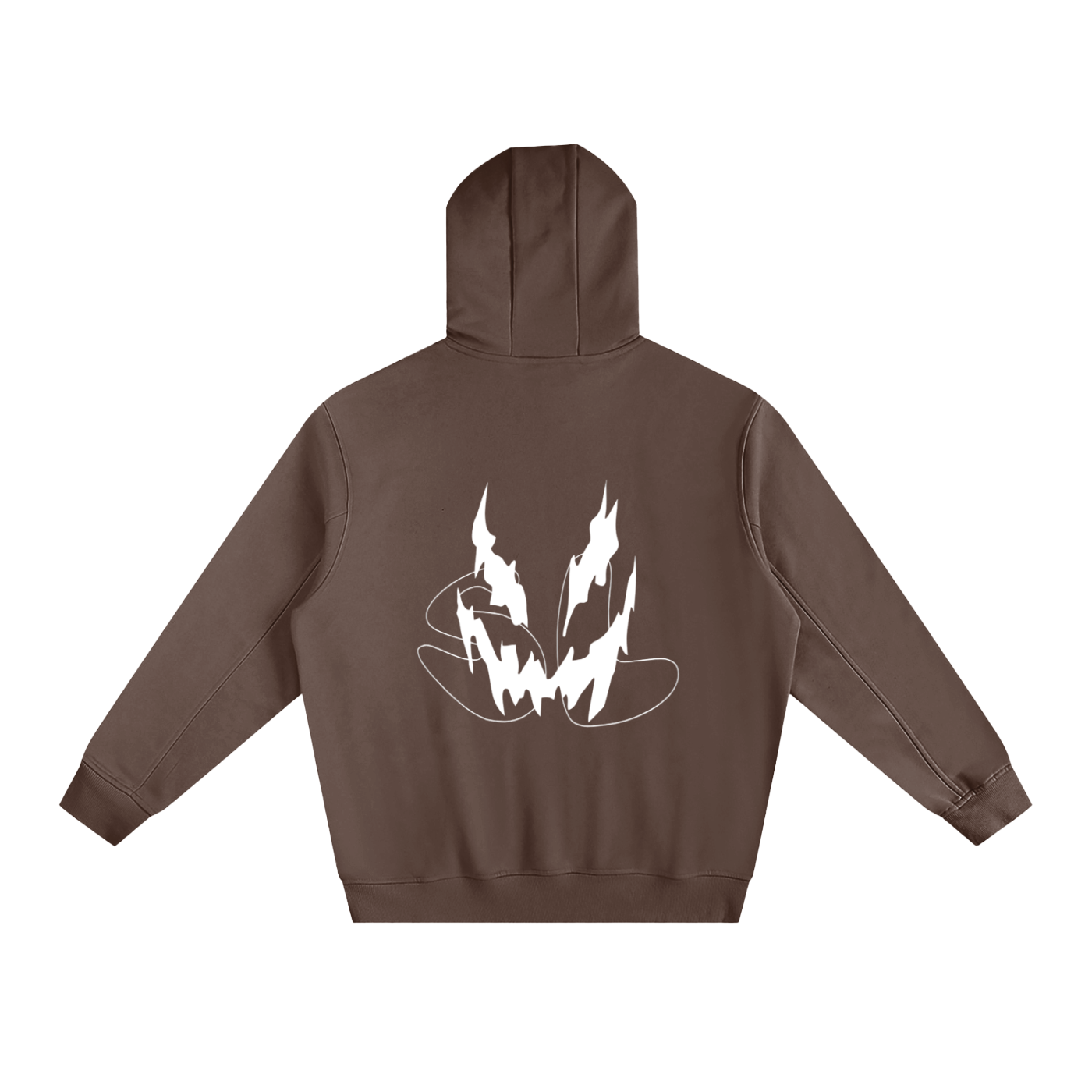 Fleeced High Neck Hoodie