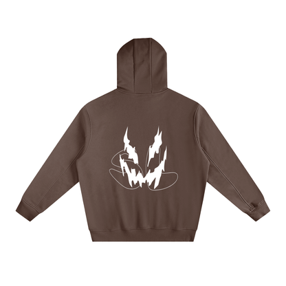 Fleeced High Neck Hoodie
