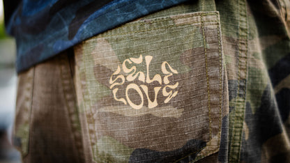 Selflove Camo Cargo Pants